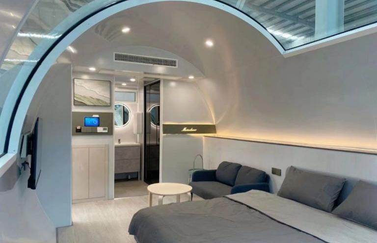 Cabins in glampingdorp